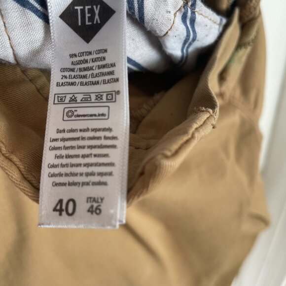 Tex Cotton Stretch Pants (Men’s Eur 40 / IT 46, Brown/Light Caramel)- 32w - Picture 7 of 7
